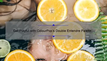 Get Playful with ColourPop’s Double Entendre Palette – Now at Ulta Beauty!