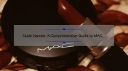 Nude Names: A Comprehensive Guide to MAC Nude Lipstick Swatches
