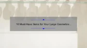 10 Must-Have Items for Your Large Cosmetics Bag: A Personal Story and Practical Tips [Keyword: Large Cosmetics Bag]