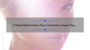 10 Must-Read Articles About Cosmetics: Expert Tips, Personal Stories, and Data-Backed Insights [For Beauty Enthusiasts]