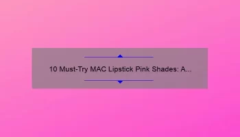 10 Must-Try MAC Lipstick Pink Shades: A Story of Finding the Perfect Hue [With Names and Stats]