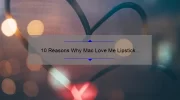 10 Reasons Why Mac Love Me Lipstick Mon Coeur is the Perfect Addition to Your Makeup Collection [Plus a Personal Story]