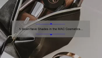 5 Must-Have Shades in the MAC Cosmetics Lipstick Set: A Beauty Blogger’s Personal Experience [Expert Tips and Tricks]