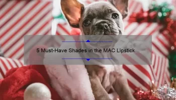 5 Must-Have Shades in the MAC Lipstick Holiday Set: A Beauty Blogger’s Review [Plus Tips for Long-Lasting Wear]