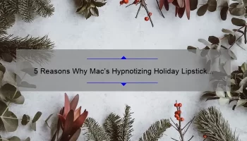 5 Reasons Why Mac’s Hypnotizing Holiday Lipstick Will Leave You Spellbound [Plus Tips for Perfect Application]