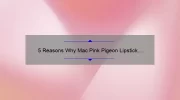 5 Reasons Why Mac Pink Pigeon Lipstick is a Must-Have [Plus, My Personal Experience and Tips]