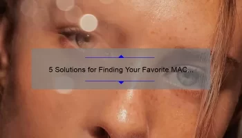 5 Solutions for Finding Your Favorite MAC Touch Lipstick [Discontinued] – A Personal Story and Helpful Tips for Beauty Enthusiasts