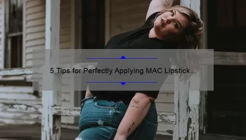5 Tips for Perfectly Applying MAC Lipstick Matte Diva [Plus a Story of Lipstick Mishaps]