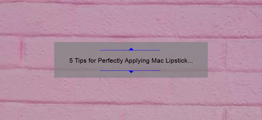 5 Tips for Perfectly Applying Mac Lipstick Smoked Purple [Plus a Story of Lipstick Mishaps]