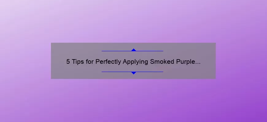 5 Tips for Perfectly Applying Smoked Purple Mac Matte Lipstick [Plus a Story of Lipstick Mishaps]