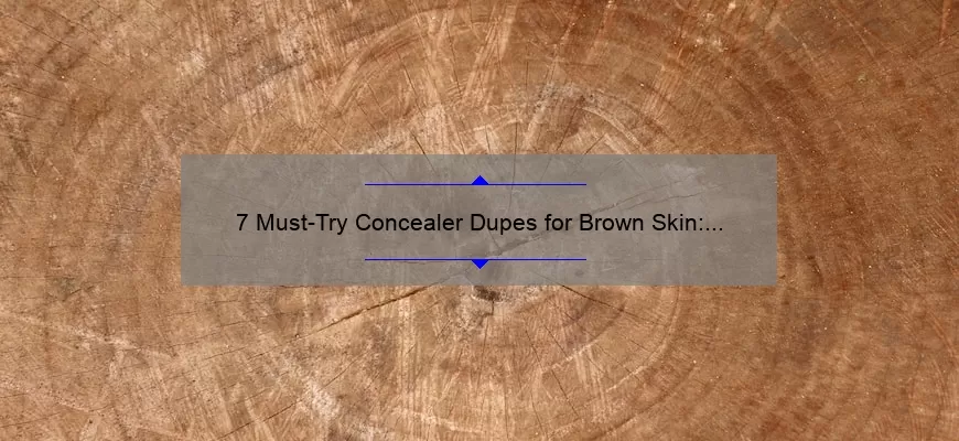 7 Must-Try Concealer Dupes for Brown Skin: Tarte Shape Tape Edition