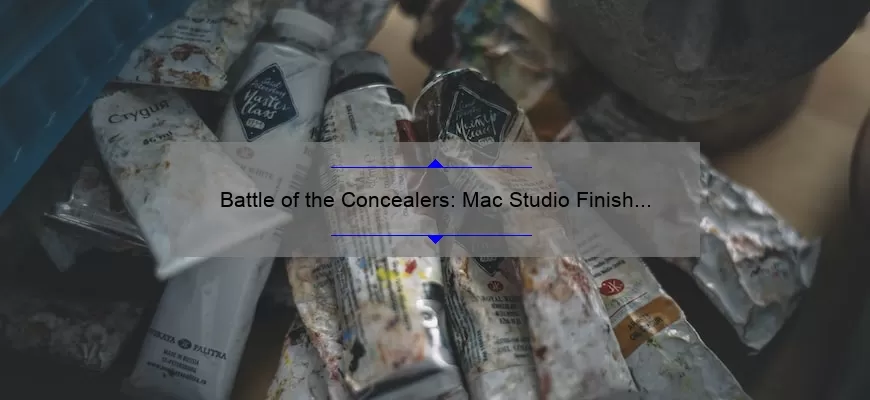 Battle of the Concealers: Mac Studio Finish vs Pro Longwear