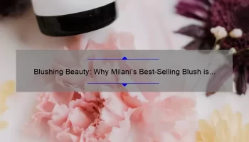 Blushing Beauty: Why Milani’s Best-Selling Blush is a Must-Have in Your Makeup Bag