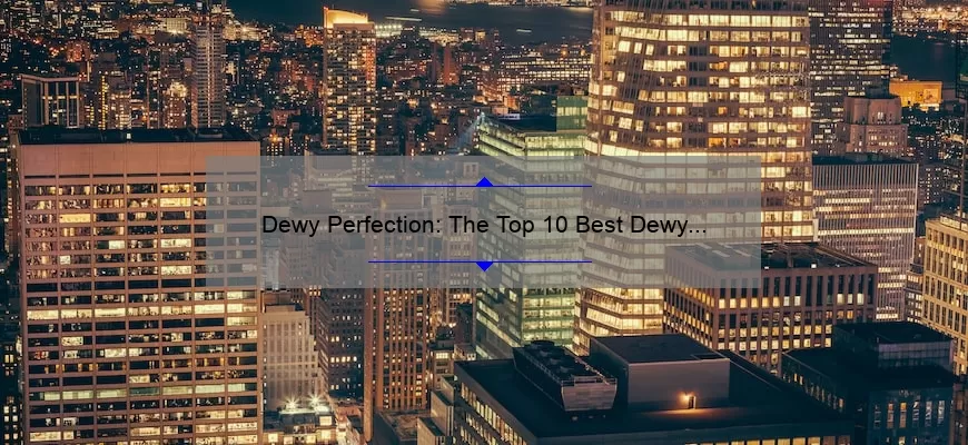 Dewy Perfection: The Top 10 Best Dewy Concealers for a Flawless Finish