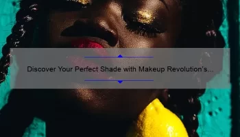 Discover Your Perfect Shade with Makeup Revolution’s Concealer Shade Finder
