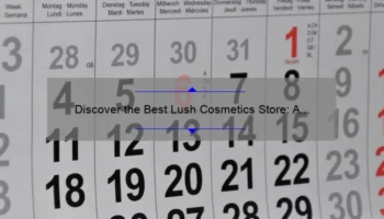 Discover the Best Lush Cosmetics Store: A Personal Story and 5 Must-Know Tips [2021]