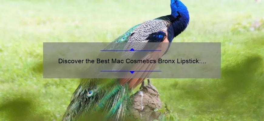 Discover the Best Mac Cosmetics Bronx Lipstick: A Personal Story and Useful Tips [With Stats and Solutions]