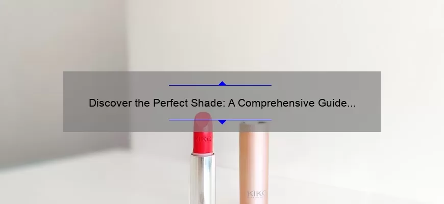 Discover the Perfect Shade: A Comprehensive Guide to Mac Modesty Lipstick Swatches [With Tips and Tricks]