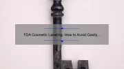 FDA Cosmetic Labeling: How to Avoid Costly Mistakes [Real-Life Story + Expert Tips + Key Stats]