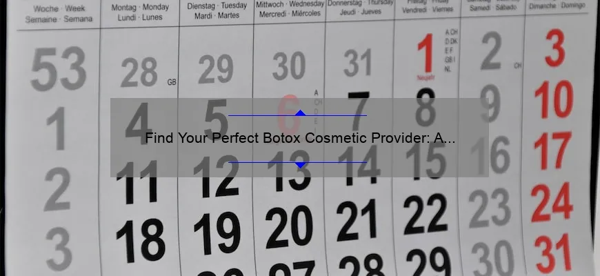 Find Your Perfect Botox Cosmetic Provider: A Personal Story and Expert Tips [2021 Statistics and Guide]