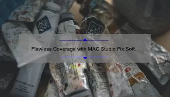 Flawless Coverage with MAC Studio Fix Soft Matte Foundation Stick NC42: A Review