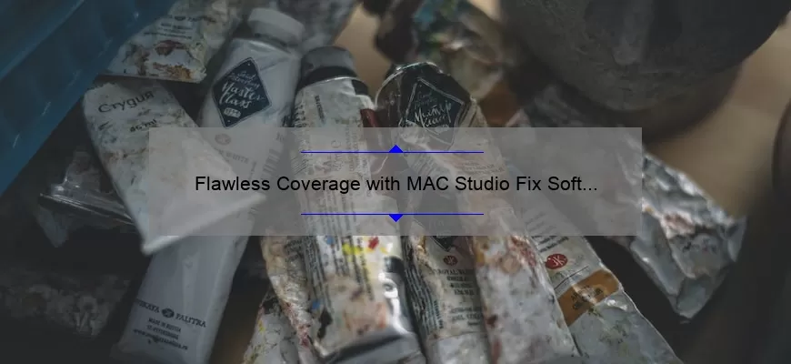 Flawless Coverage with MAC Studio Fix Soft Matte Foundation Stick NC42: A Review