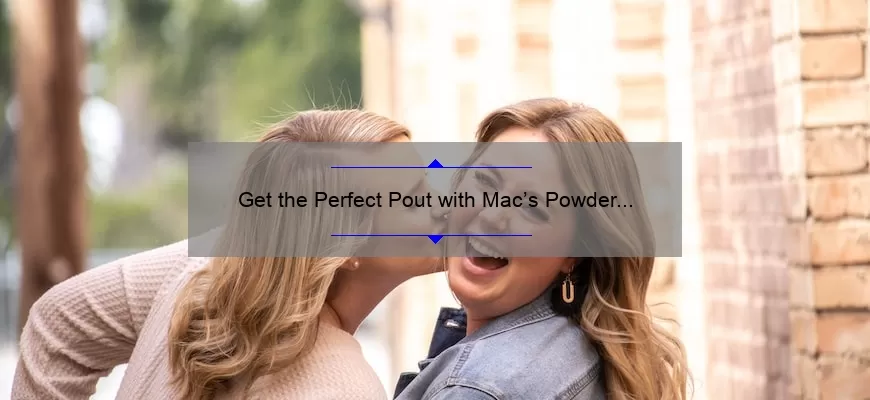 Get the Perfect Pout with Mac’s Powder Kiss Lipstick: A Comprehensive Review