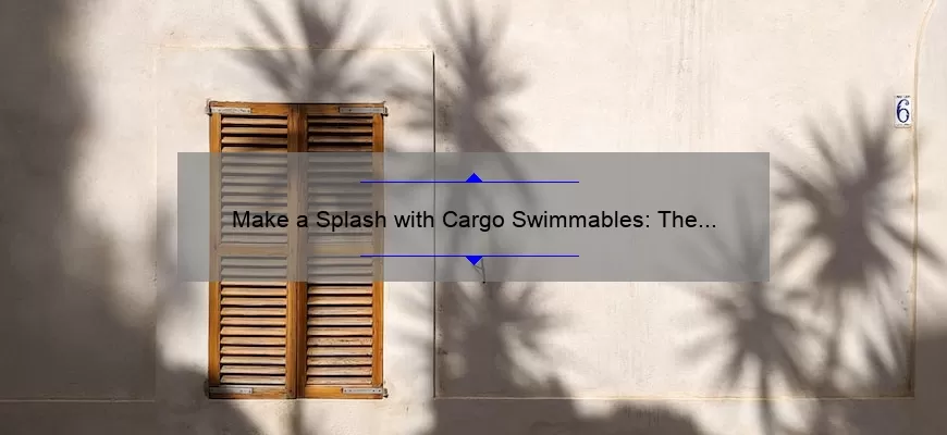 Make a Splash with Cargo Swimmables: The Ultimate Waterproof Makeup for Long-Lasting Eye Shadow