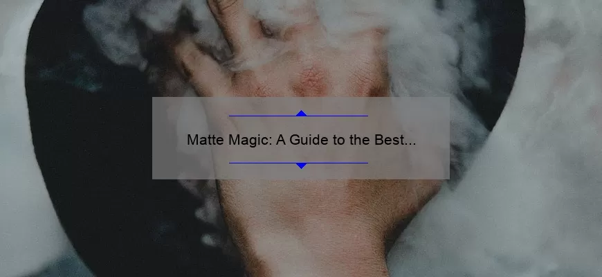 Matte Magic: A Guide to the Best Mac Lipstick Swatches