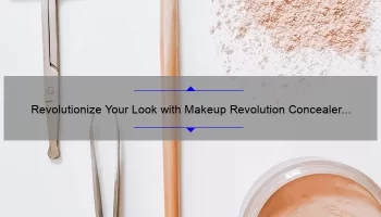 Revolutionize Your Look with Makeup Revolution Concealer Swatches