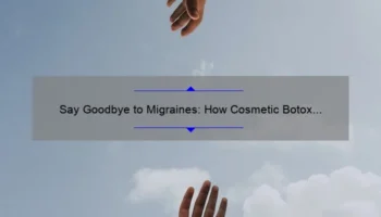 Say Goodbye to Migraines: How Cosmetic Botox Can Help [Expert Tips and Stats]
