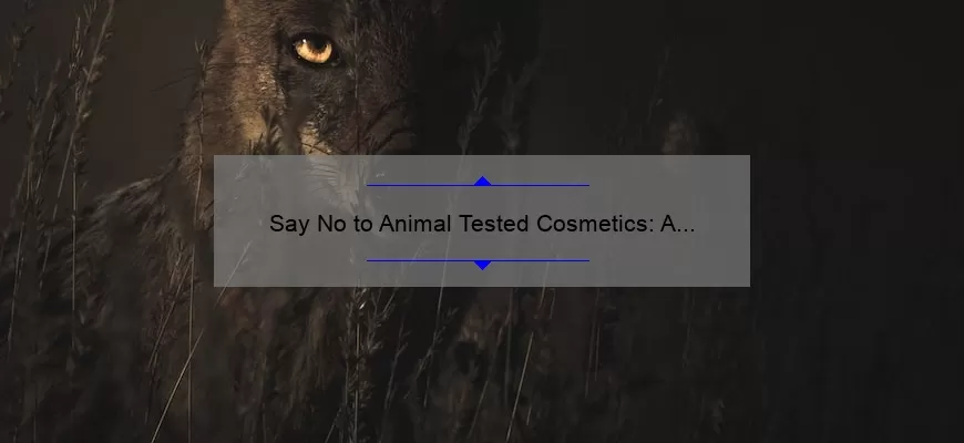 Say No to Animal Tested Cosmetics: A Personal Story and 5 Statistics to Help You Make the Switch [Guide for Ethical Beauty Enthusiasts]