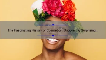 The Fascinating History of Cosmetics: Uncovering Surprising Facts and Tips for Modern Beauty [Infographic]