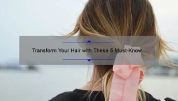 Transform Your Hair with These 5 Must-Know Tips for Using Cosmetic Shampoo [Expert Guide]
