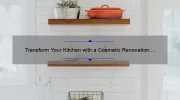 Transform Your Kitchen with a Cosmetic Renovation: A Personal Story and Practical Tips [Statistics Included]