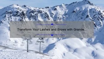 Transform Your Lashes and Brows with Grande Cosmetics: A Personal Story and Expert Tips [Ultimate Guide + Stats]
