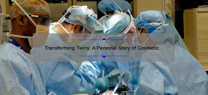 Transforming Twins: A Personal Story of Cosmetic Surgery with Useful Tips [Statistics and Solutions] for Twin Aesthetics