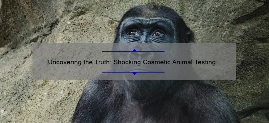 Uncovering the Truth: Shocking Cosmetic Animal Testing Statistics [And How You Can Make a Difference]