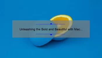 Unleashing the Bold and Beautiful with Mac Spirit Lipstick