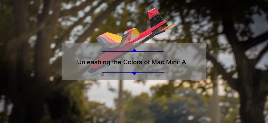 Unleashing the Colors of Mac Mini: A Swatch Review