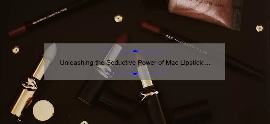 Unleashing the Seductive Power of Mac Lipstick: A Review of Kinda Sexy Shade