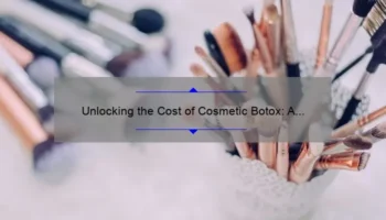 Unlocking the Cost of Cosmetic Botox: A Personal Story and Comprehensive Guide [2021 Statistics and Tips]