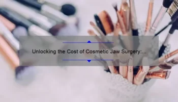 Unlocking the Cost of Cosmetic Jaw Surgery: A Personal Story and Practical Guide [2021 Statistics and Tips]