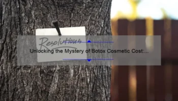 Unlocking the Mystery of Botox Cosmetic Cost: A Personal Story and Comprehensive Guide [2021 Statistics and Tips]