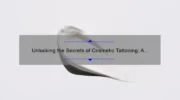 Unlocking the Secrets of Cosmetic Tattooing: A Personal Journey [10 Must-Know Tips and Stats]