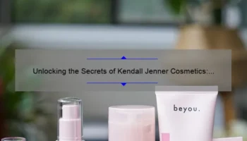 Unlocking the Secrets of Kendall Jenner Cosmetics: A Behind-the-Scenes Look [Infographic]