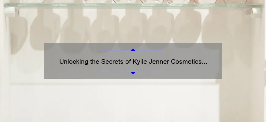 Unlocking the Secrets of Kylie Jenner Cosmetics Sales: A Behind-the-Scenes Look [Infographic]