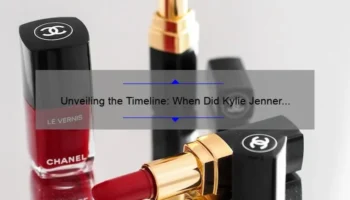 Unveiling the Timeline: When Did Kylie Jenner Start Kylie Cosmetics? [A Behind-the-Scenes Story with Stats and Solutions]