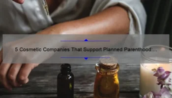 5 Cosmetic Companies That Support Planned Parenthood: How Your Beauty Routine Can Make a Difference [Ultimate Guide]