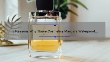5 Reasons Why Thrive Cosmetics Mascara Waterproof is a Game-Changer [Plus, My Personal Experience and Tips]